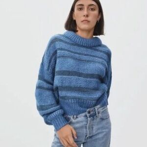 Everlane The Puff Wool Alpaca Blend Sweater